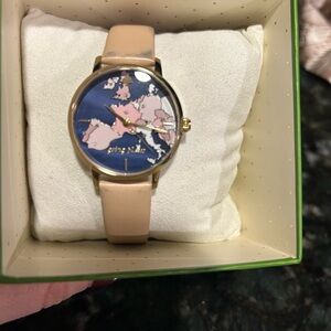 Kate Spade Going Places world traveler watch